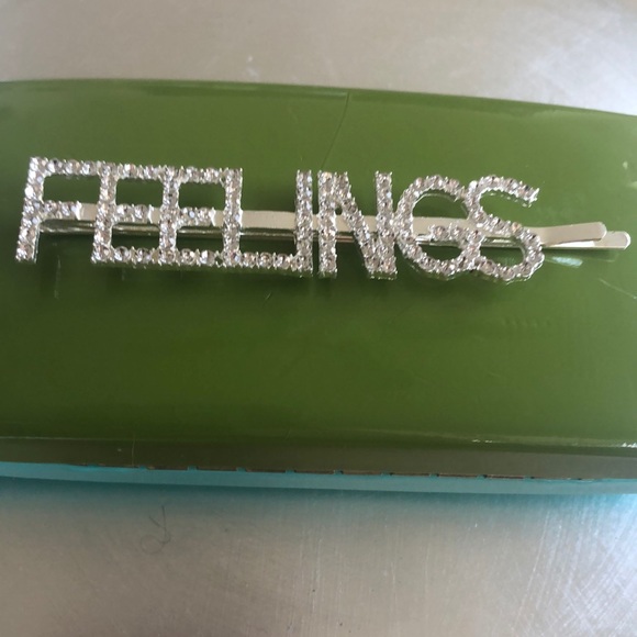 FEELINGS Bling Hair Pin NWT - Picture 2 of 5